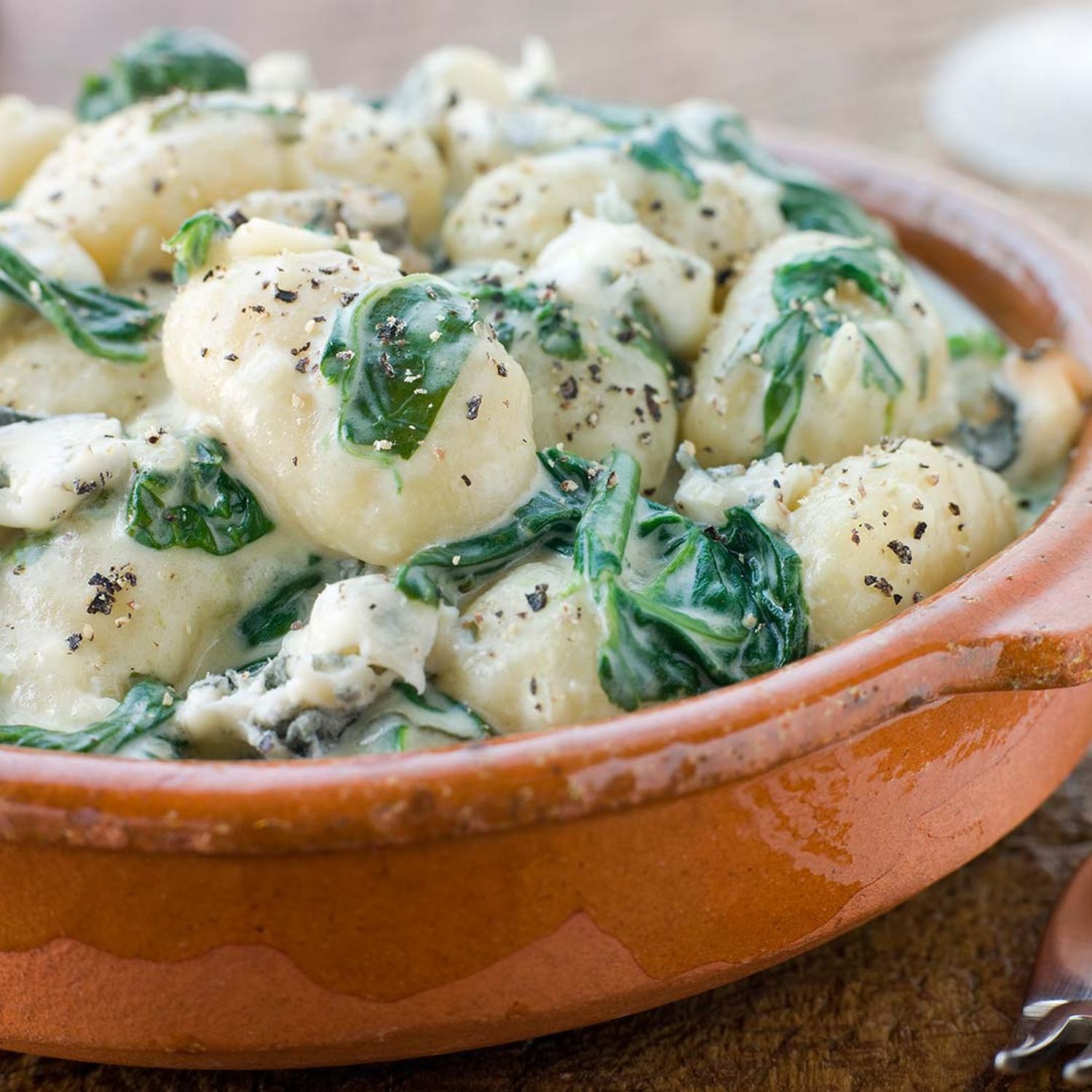 SpinatGnocchi mit Blauschimmelkäse Rezept HOFER Rezeptwelt