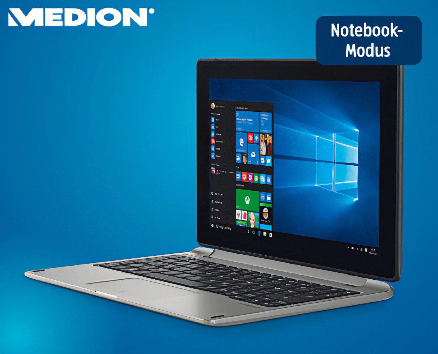 2 in 1 Notebook und Tablet in einem HOFER