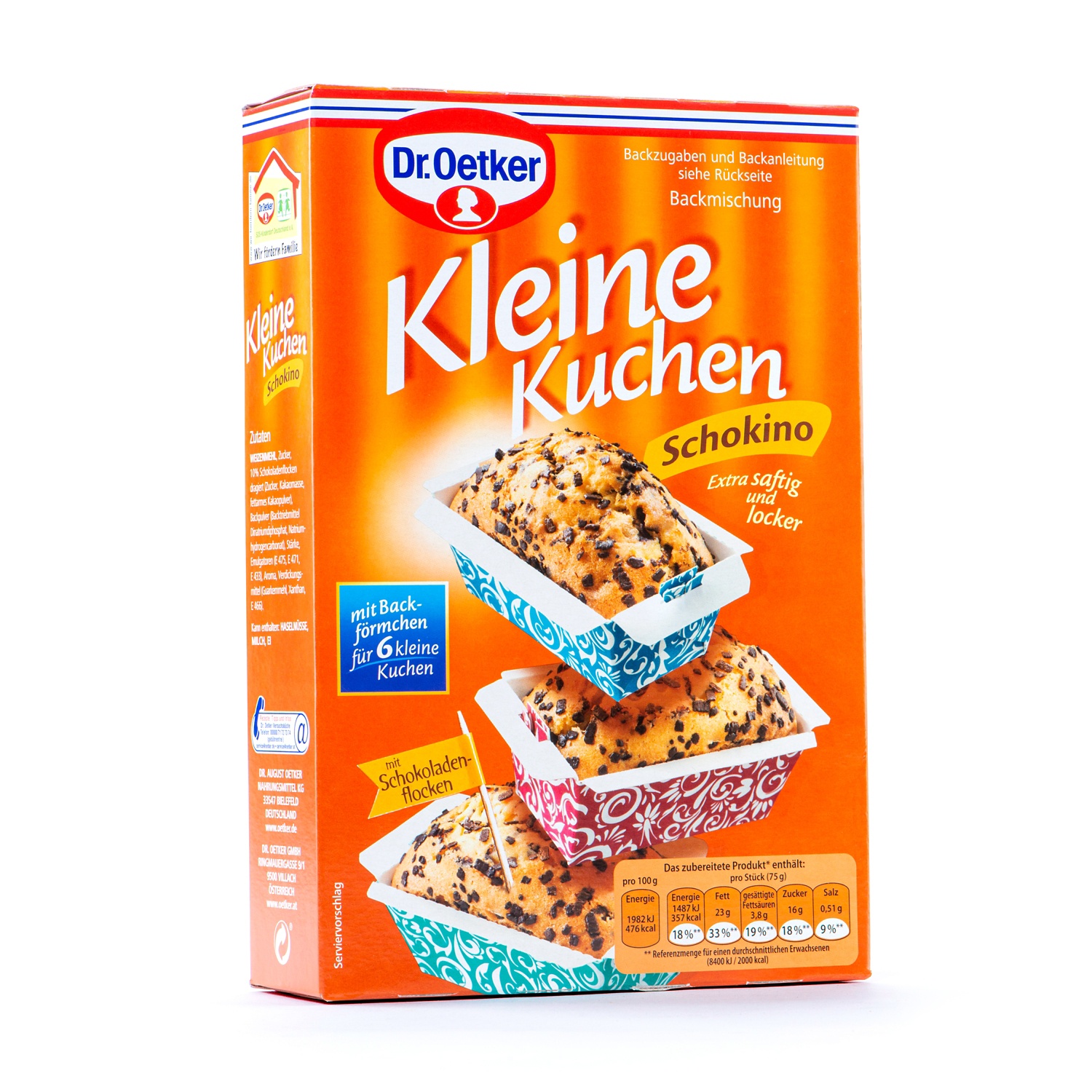 DR. OETKER Kleine Backideen, Kleine Kuchen Schokino HOFER