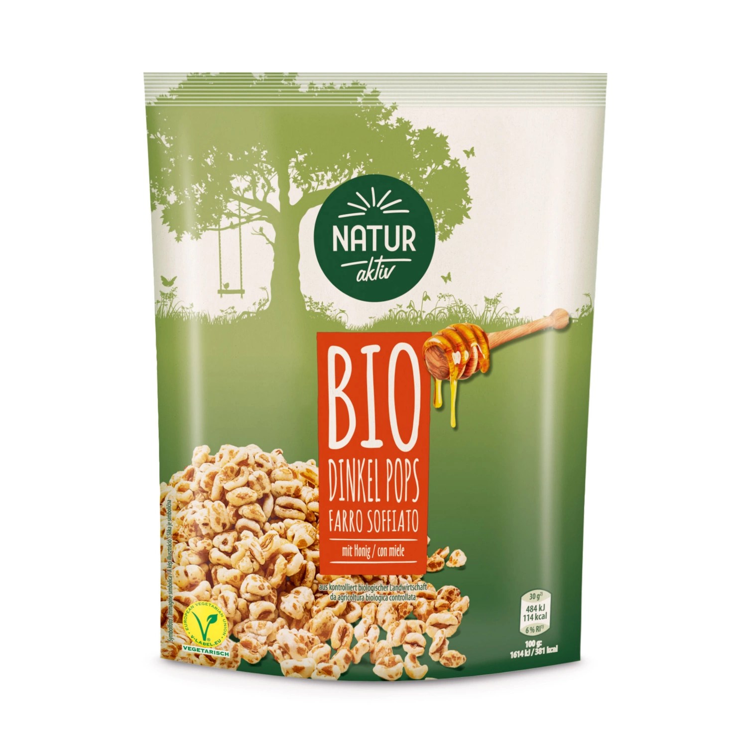 NATUR AKTIV Farro soffiato BIO ALDI