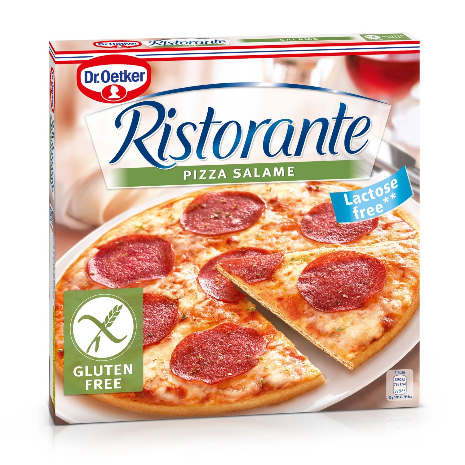 DR.OETKER Pizza Ristorante, Salami, glutenfrei HOFER