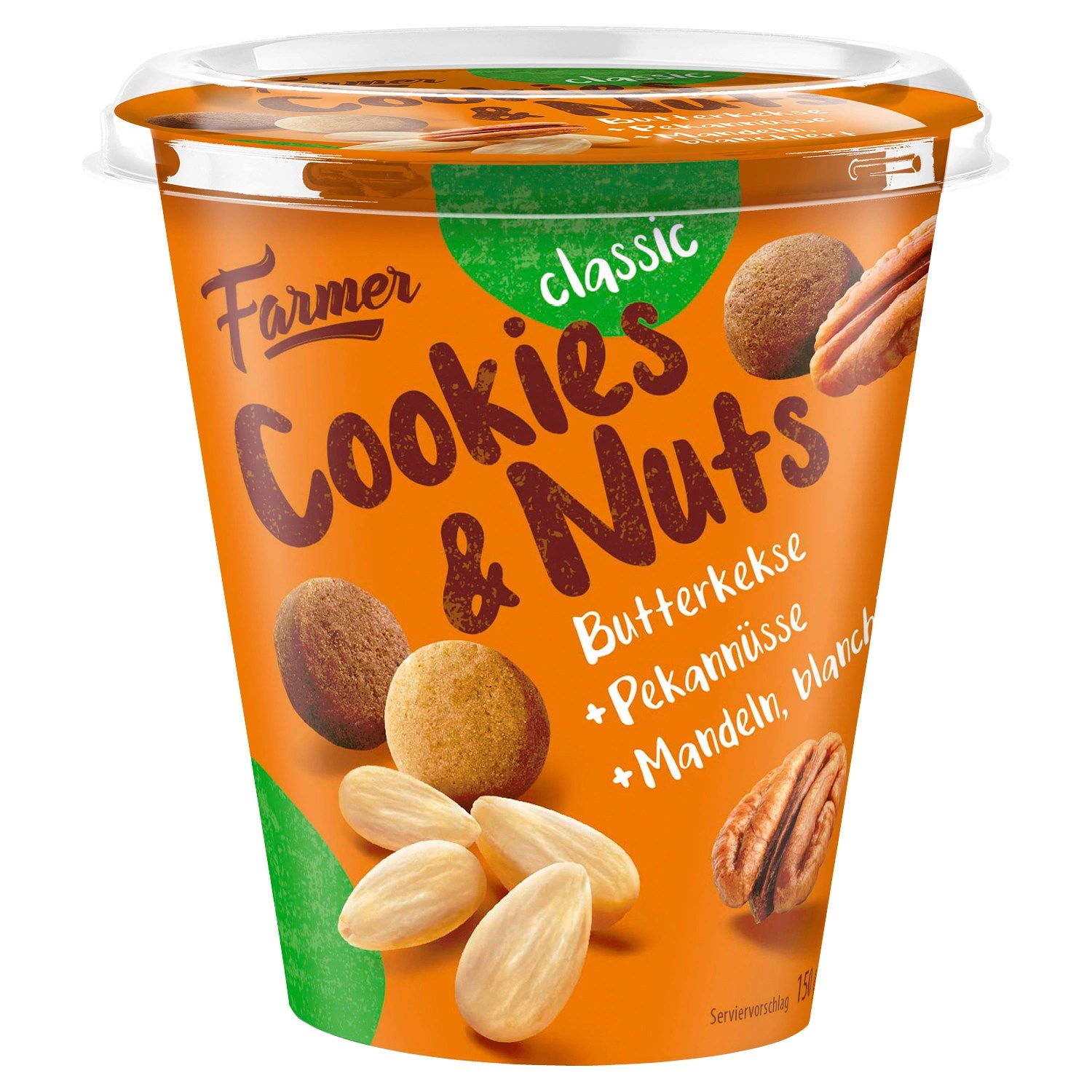 FARMER Cookies & Nuts 150g ALDI SÜD