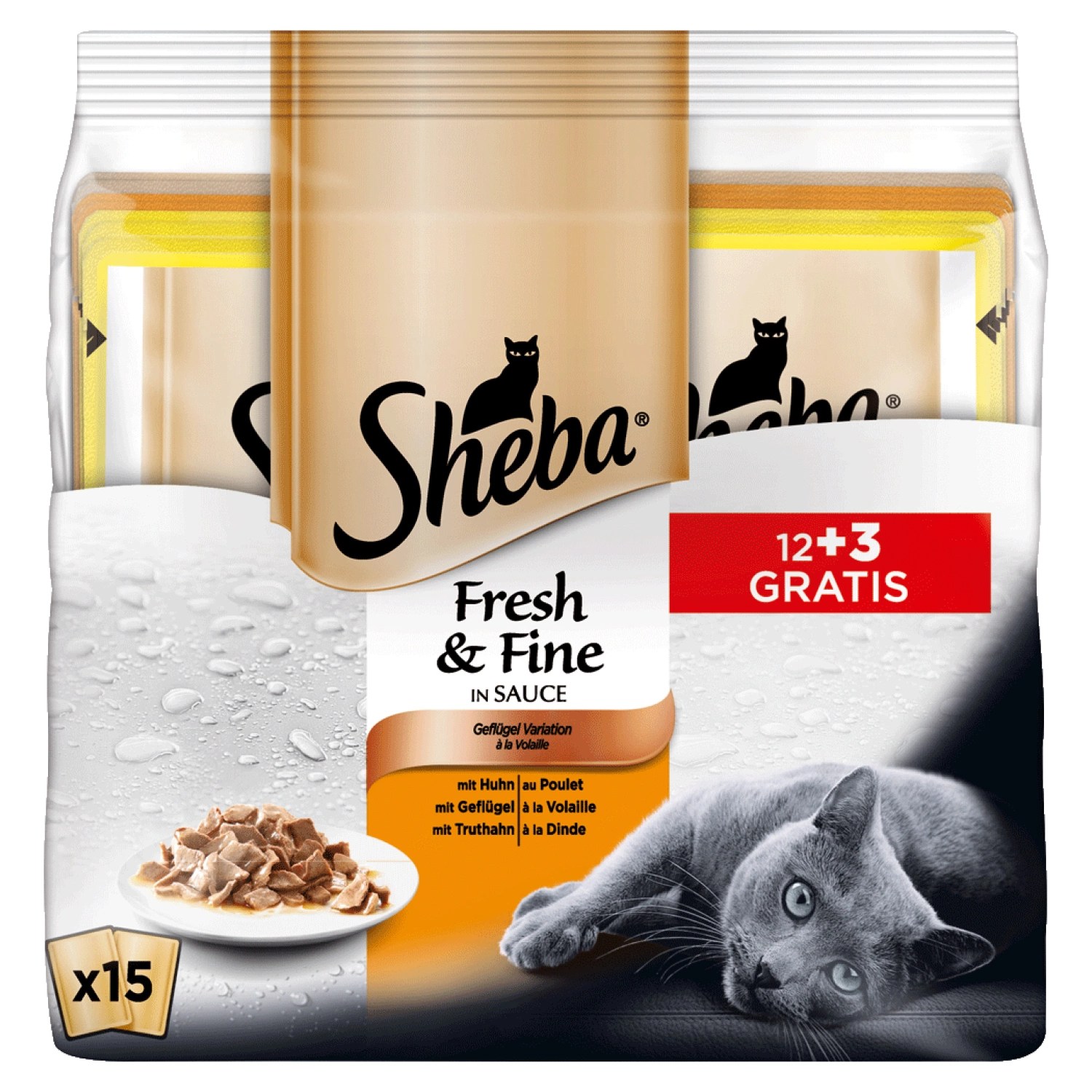 Sheba® Fresh & Fine in Sauce 750g ALDI SÜD