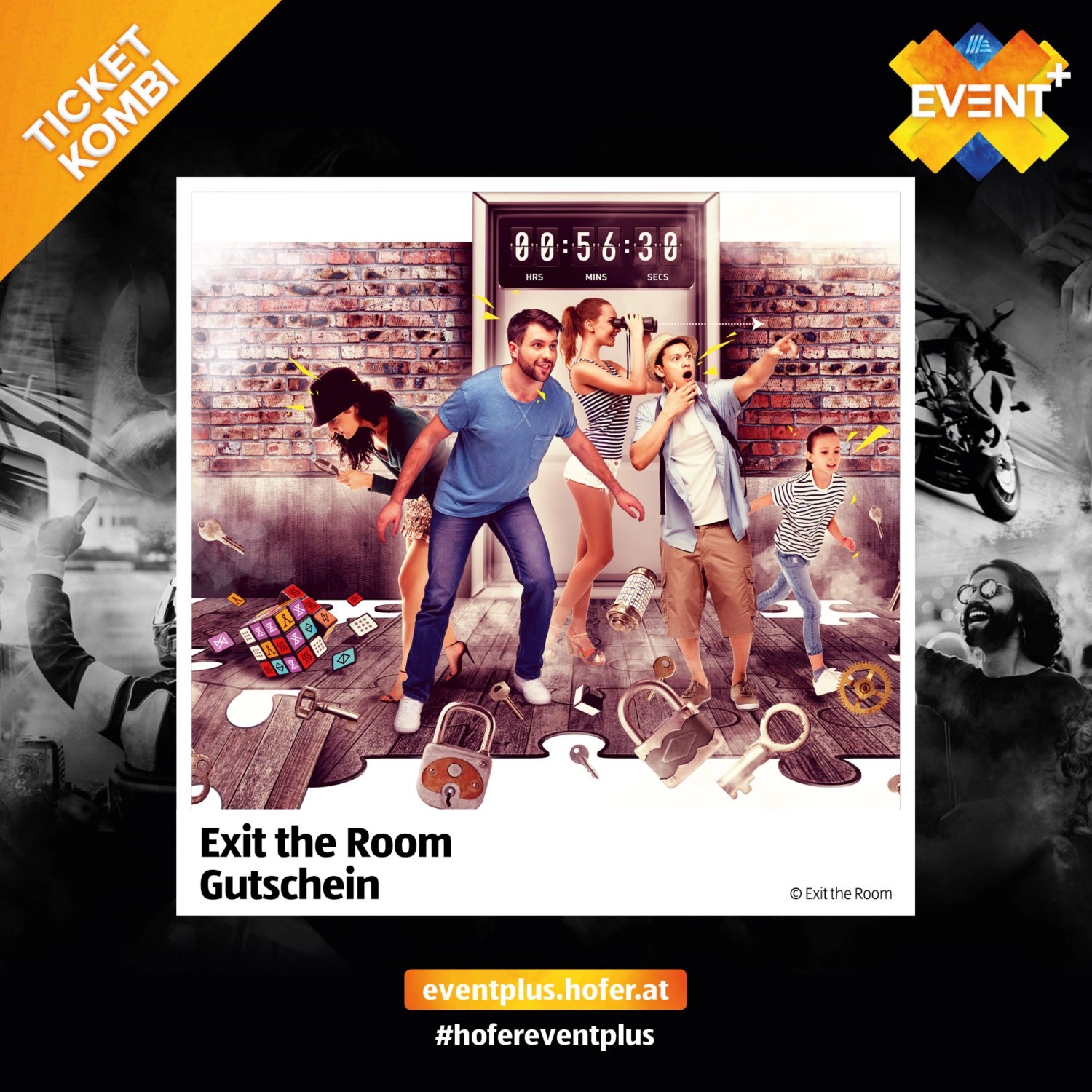 Exit the Room Gutschein Dein Live Escape Game HOFER