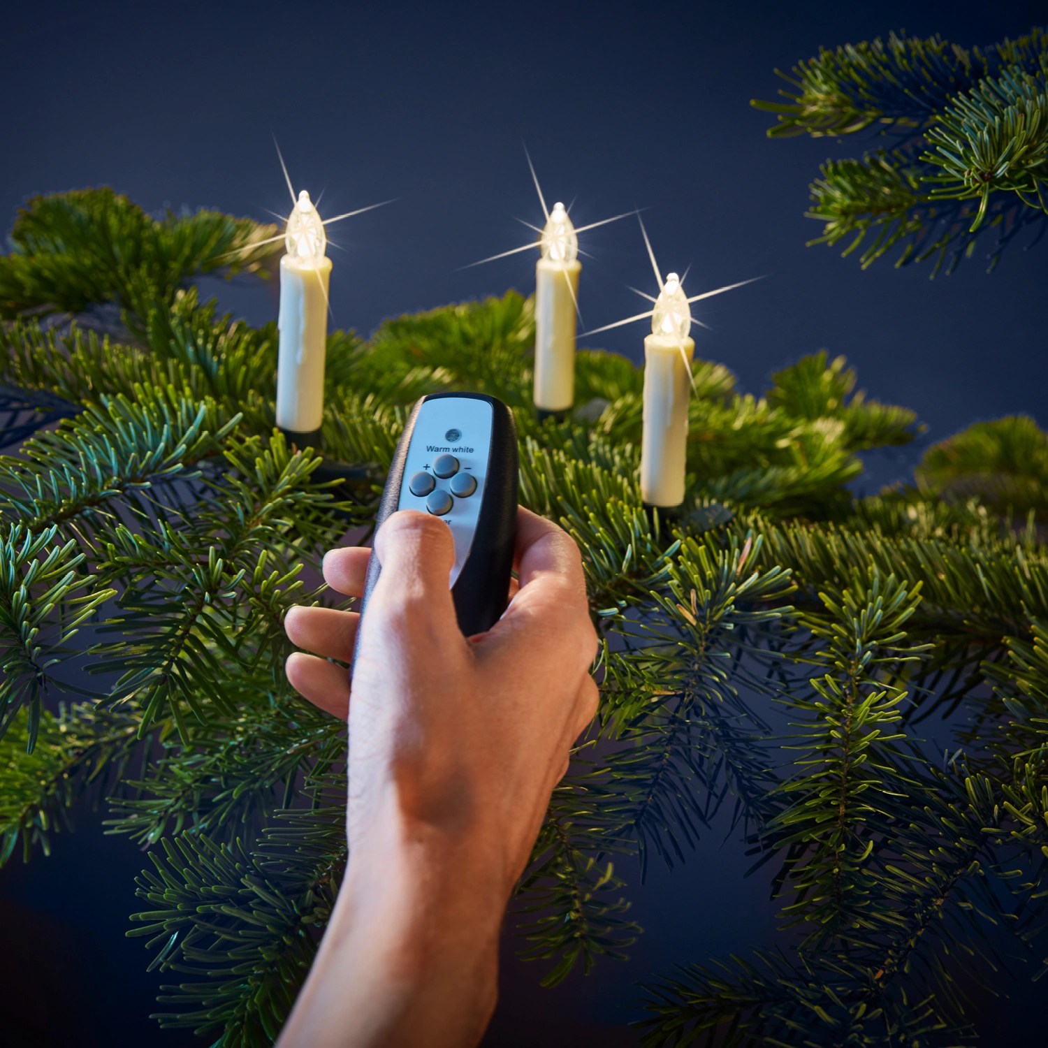 CASA Deco Kabellose Christbaumkerzen ALDI SÜD