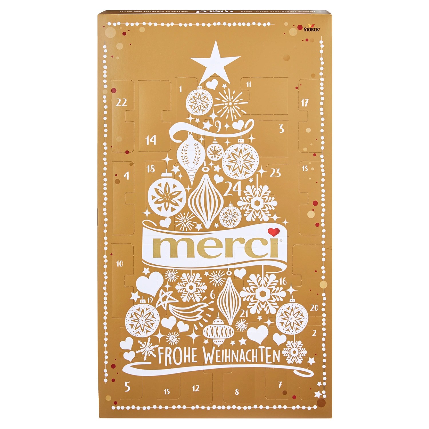 STORCK® merci® Adventskalender 255 g* ALDI SÜD