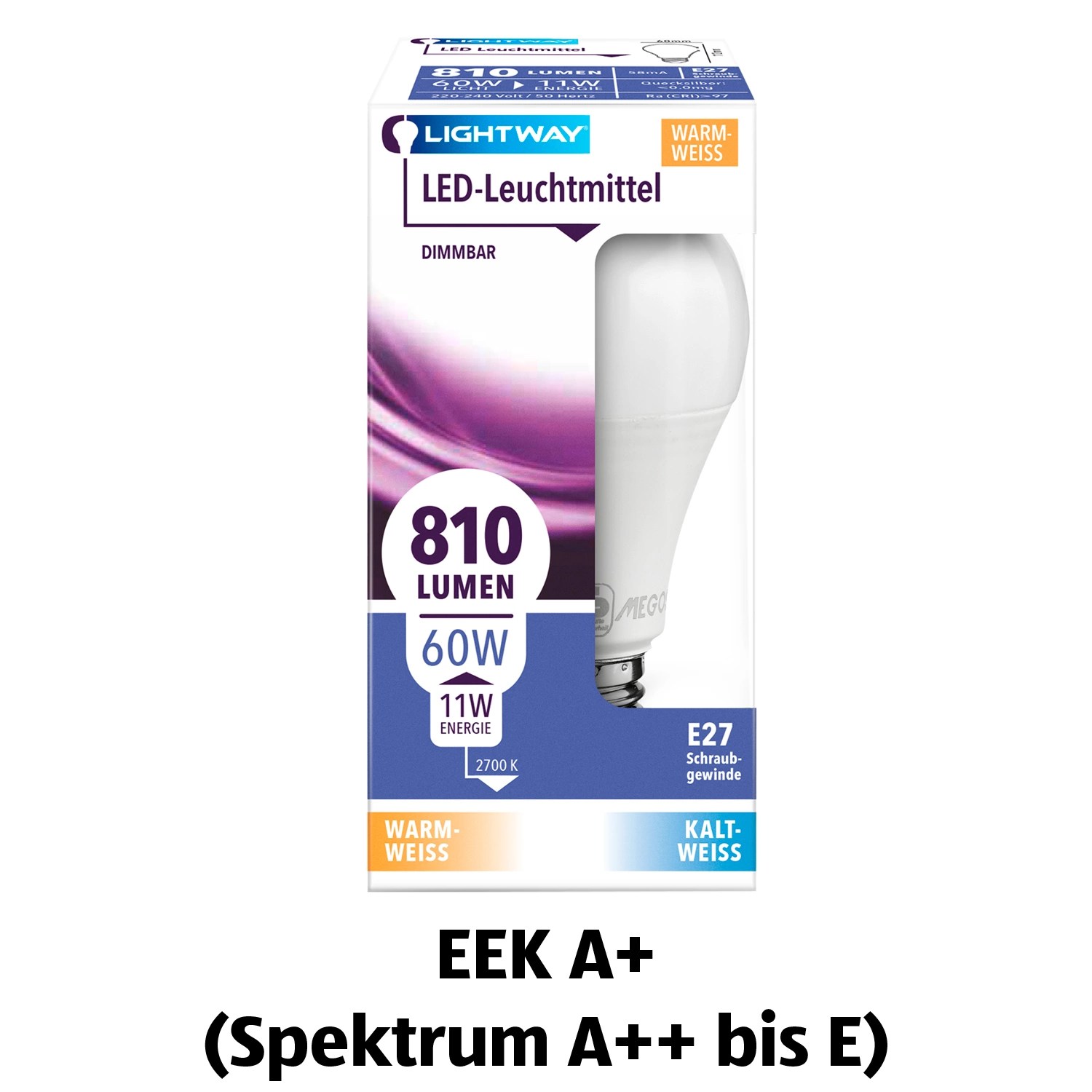 LIGHTWAY LEDLeuchtmittel, dimmbar* ALDI SÜD