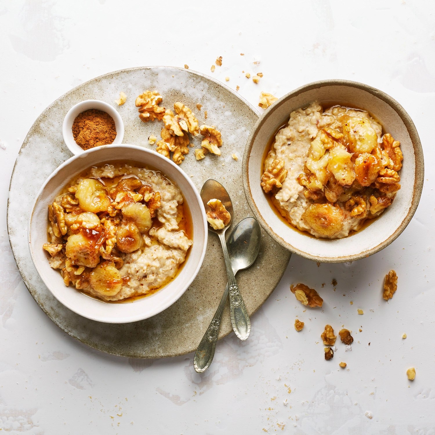 Vegane Porridge Bowl „Banana Bread“ ALDI Rezeptwelt