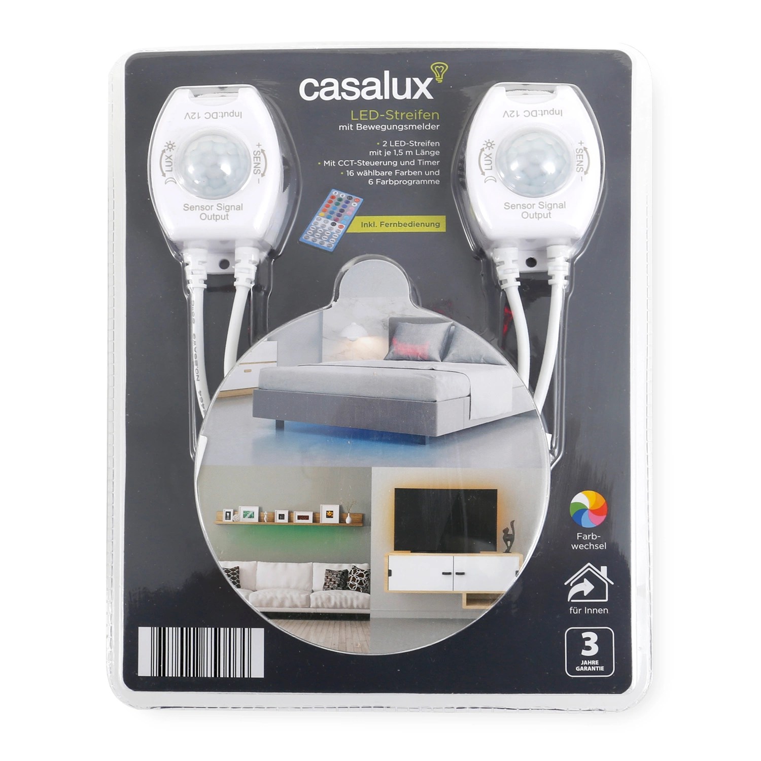 casalux LED-Streifen mit Bewegungsmelder | ALDI SÜD