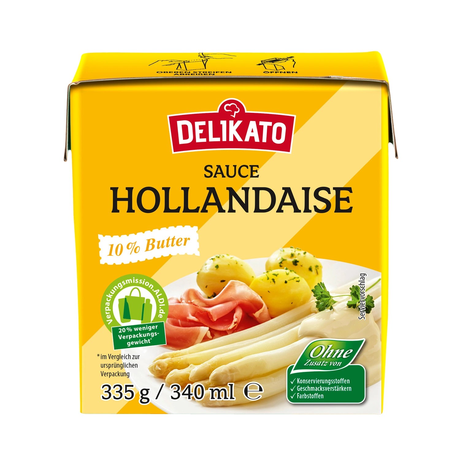 DELIKATO Sauce Hollandaise 340 ml ALDI SÜD