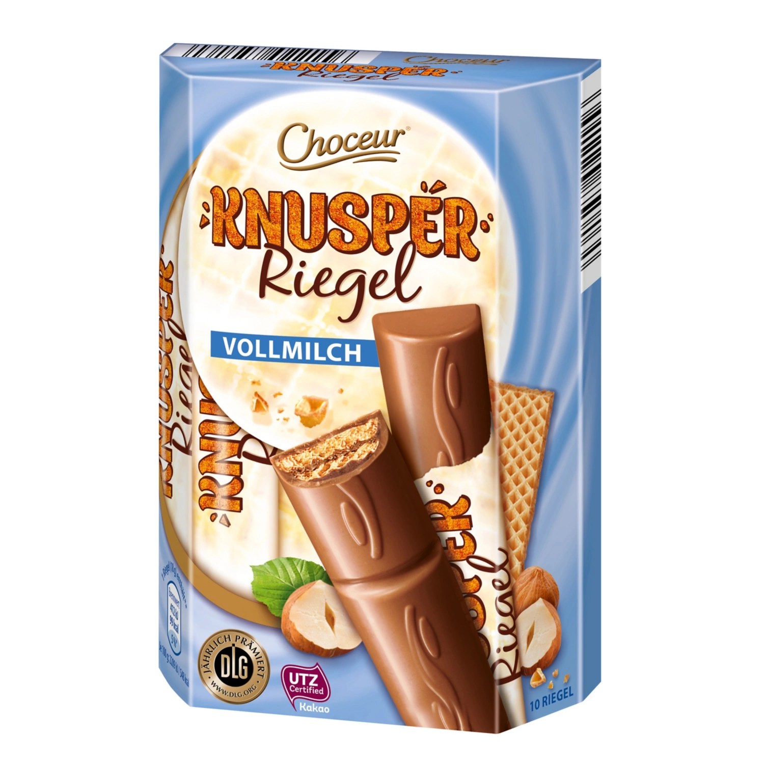 CHOCEUR Schoko Knusper Riegel 180 g ALDI SÜD