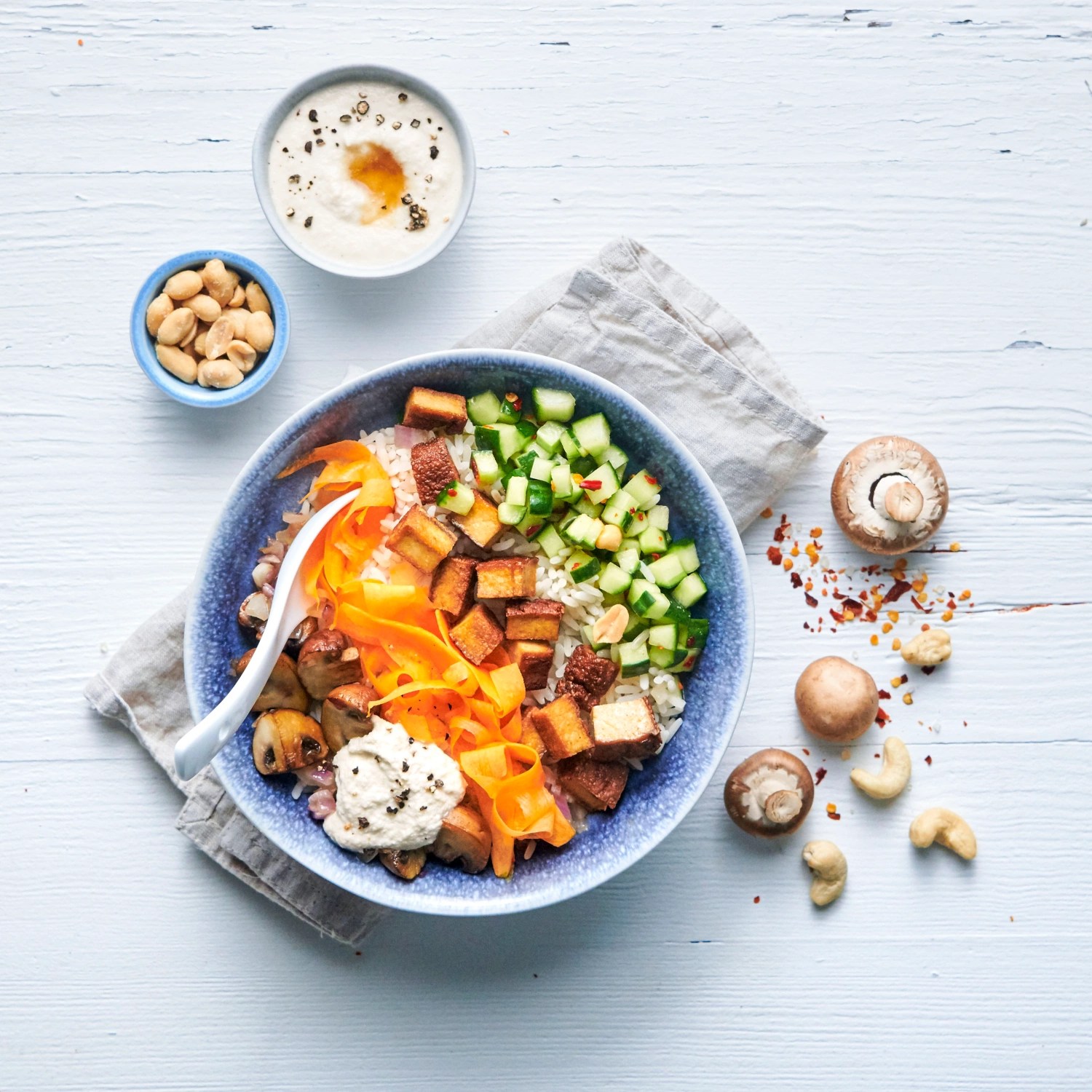 Vegane ReisBowl ALDI Rezeptwelt