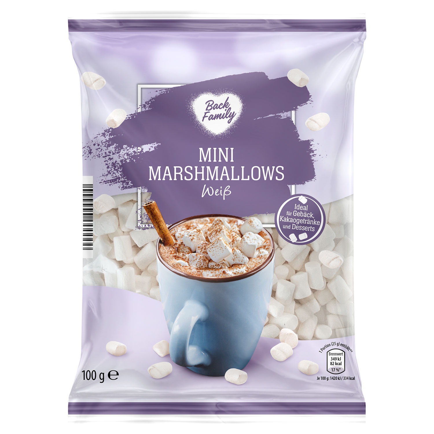 Angebot Aldi Süd BACK FAMILY Mini Marshmallows 100