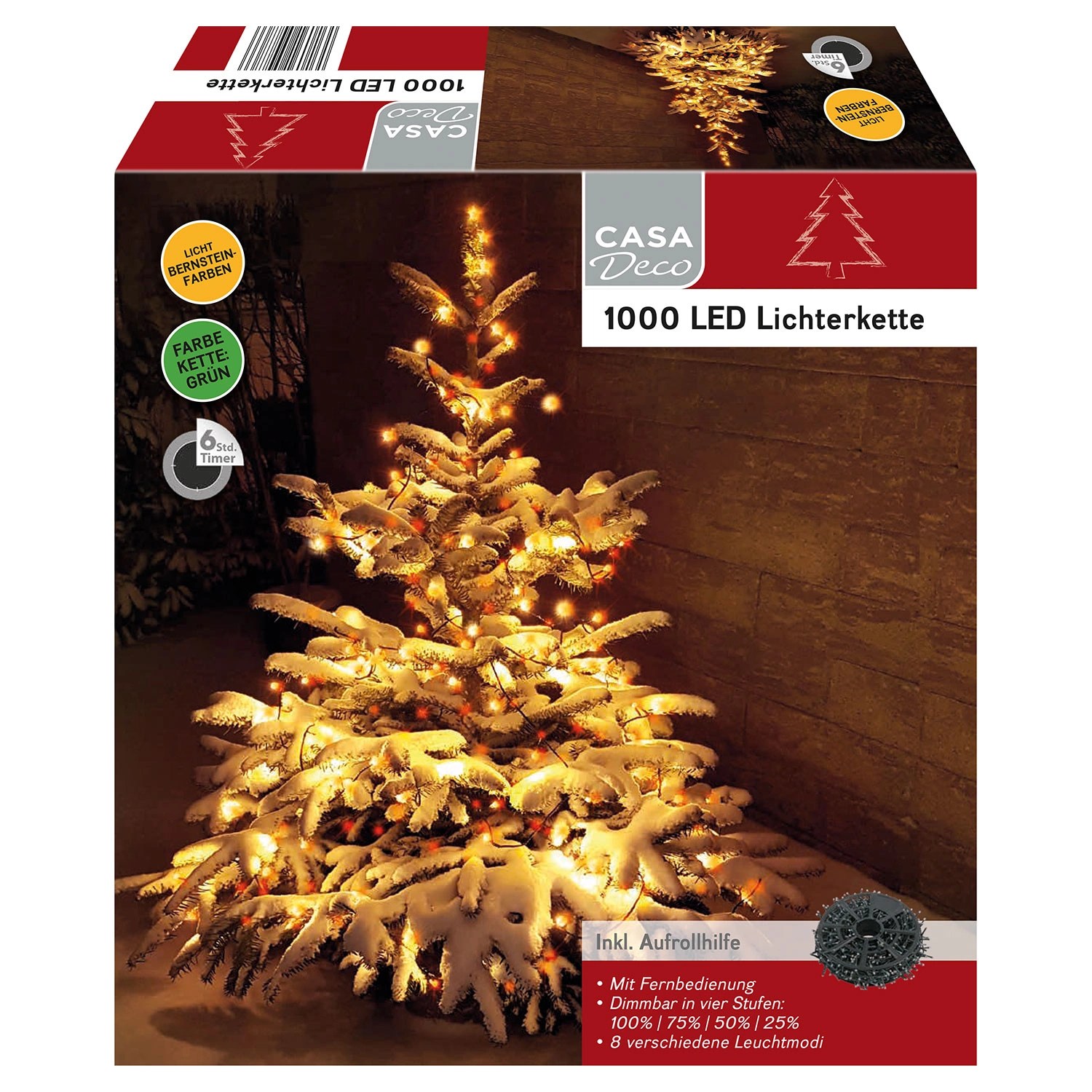 CASA DECO 1000-LED-Lichterkette/Galaxie-Lichterkette | ALDI SÜD