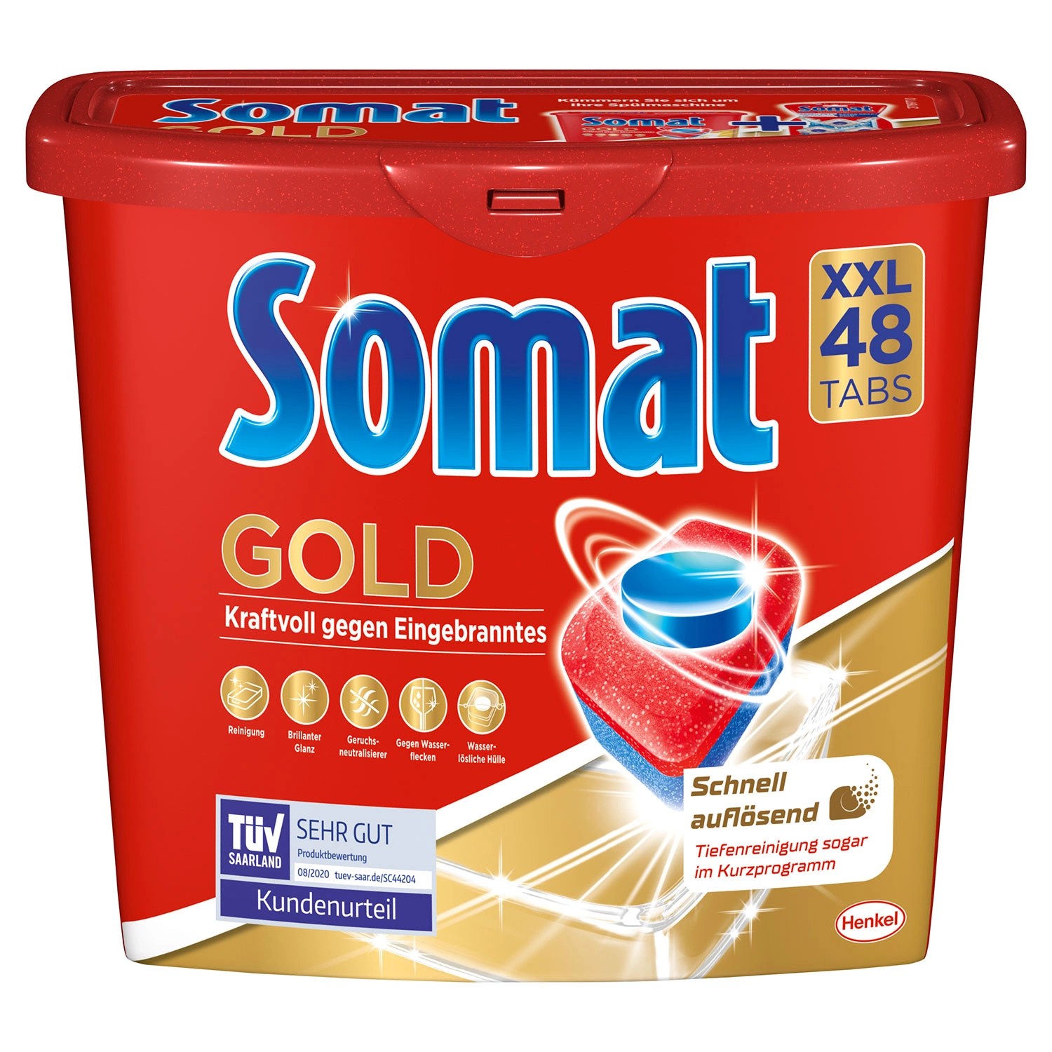Angebot Aldi Süd SOMAT Tabs Gold, XXLPackung 48 Tabs