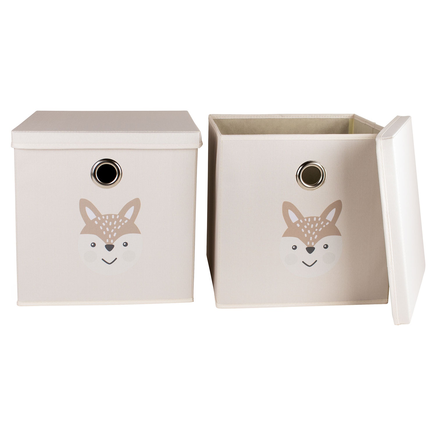 Easy Home® Aufbewahrungsboxen Mit Deckel, 2Er-Packung | Aldi Süd