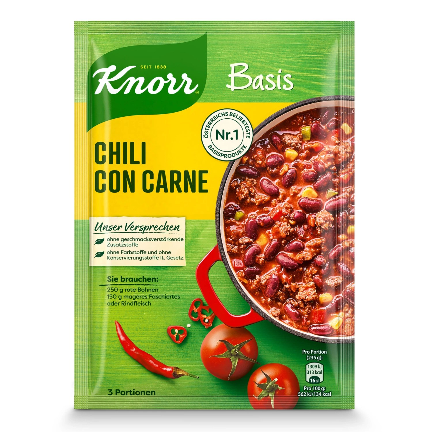 KNORR Basis, Chili con Carne HOFER