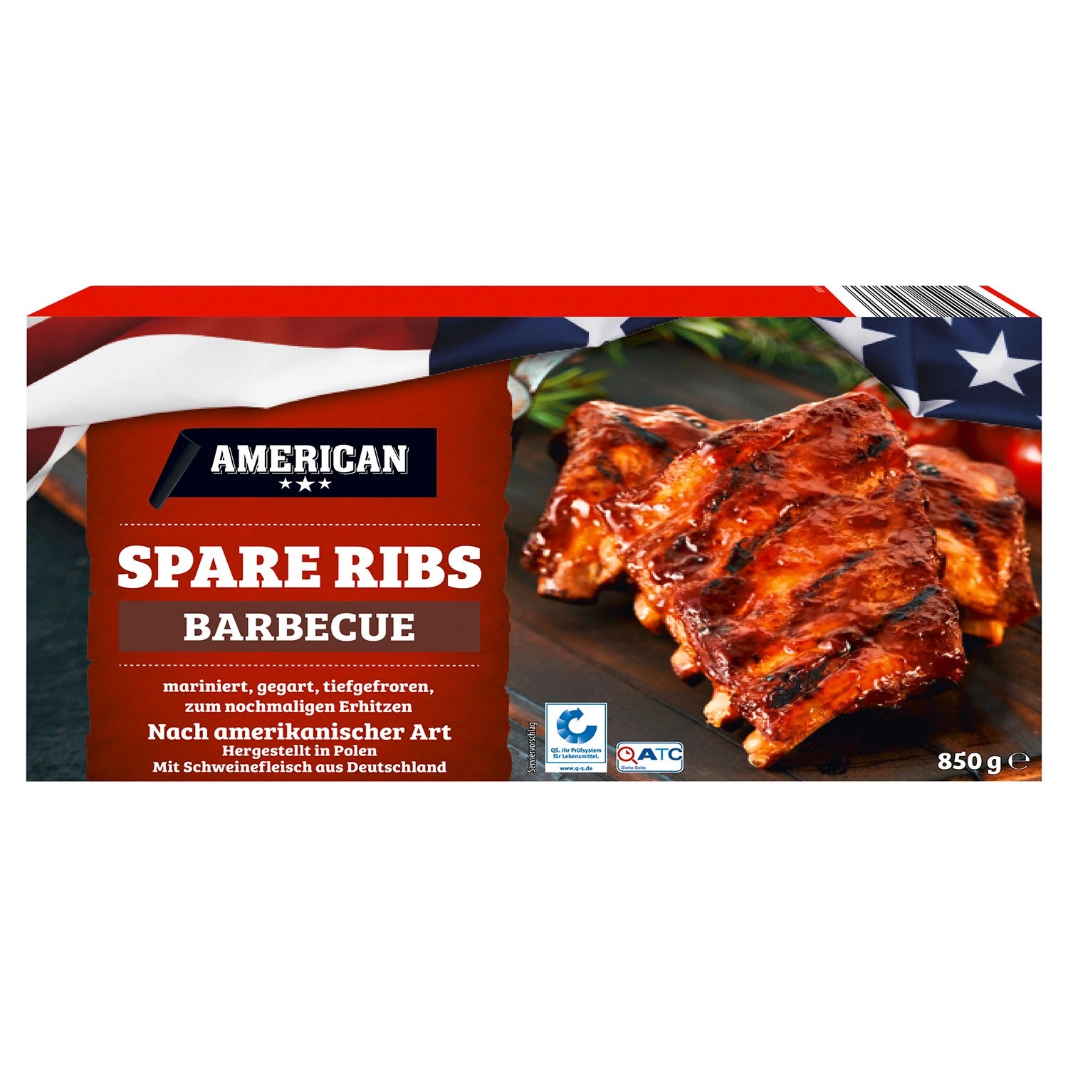 AMERICAN Spare Ribs 850 g ALDI SÜD