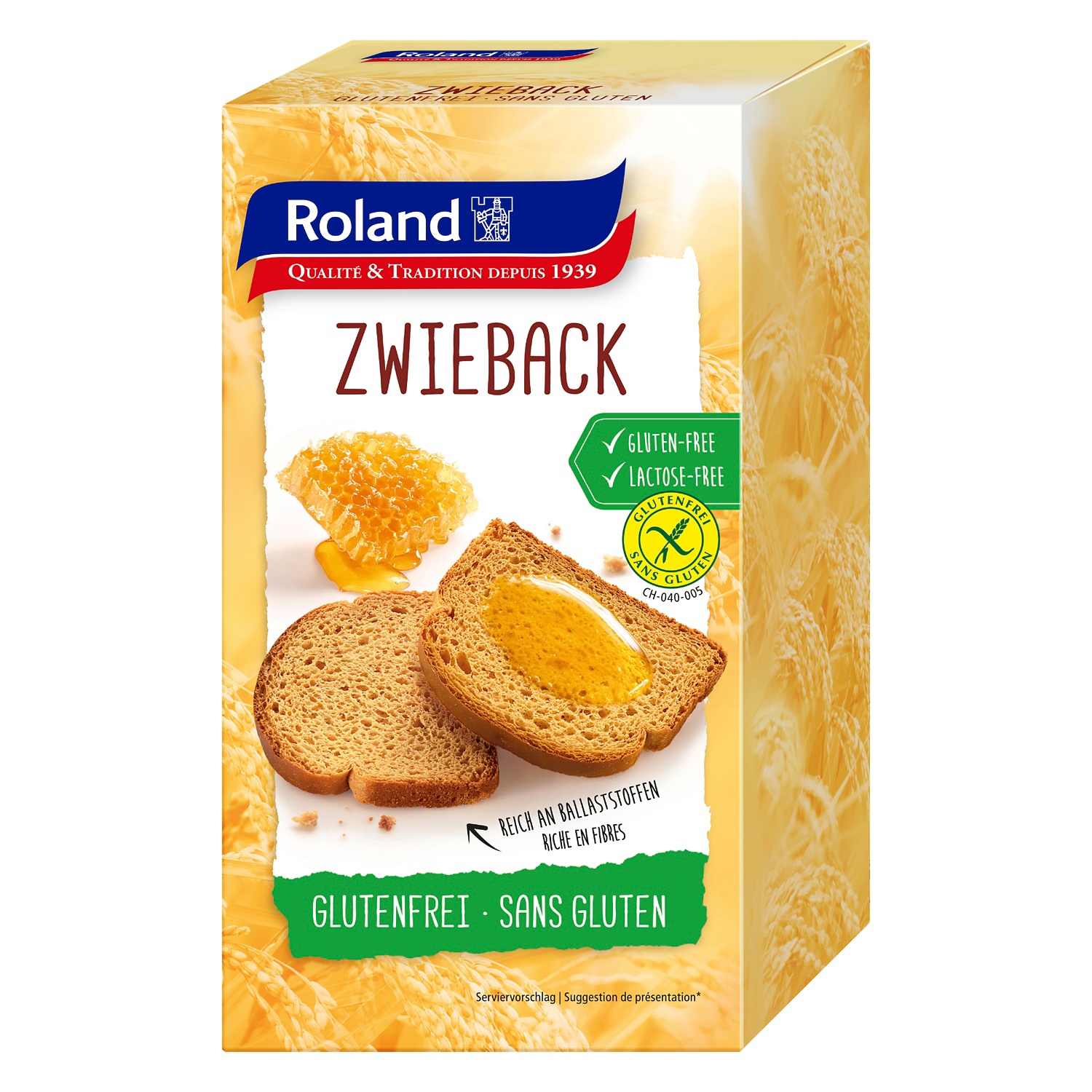 ROLAND Zwieback glutenfrei ALDI SUISSE
