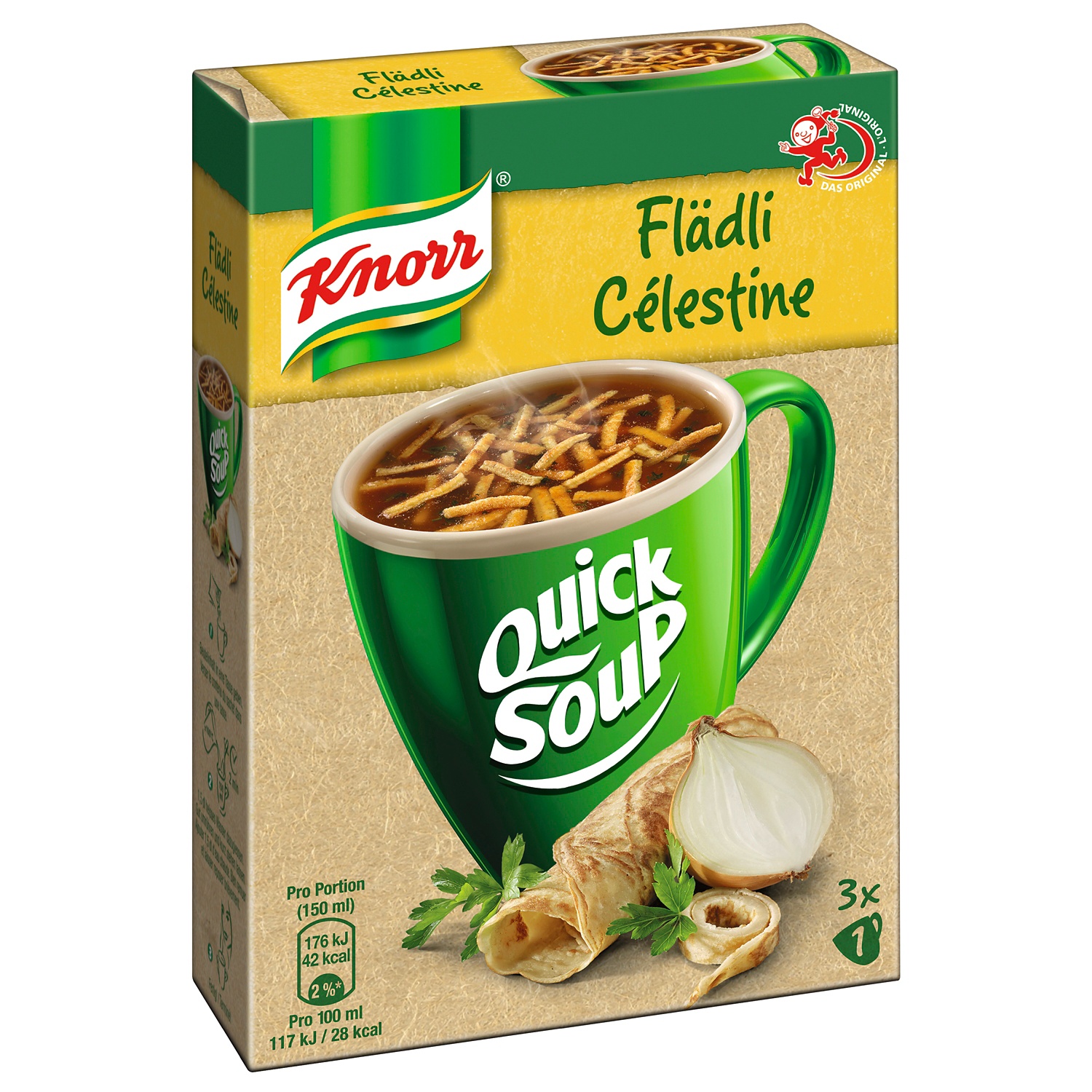 KNORR, Quick soup, celestine ALDI SUISSE