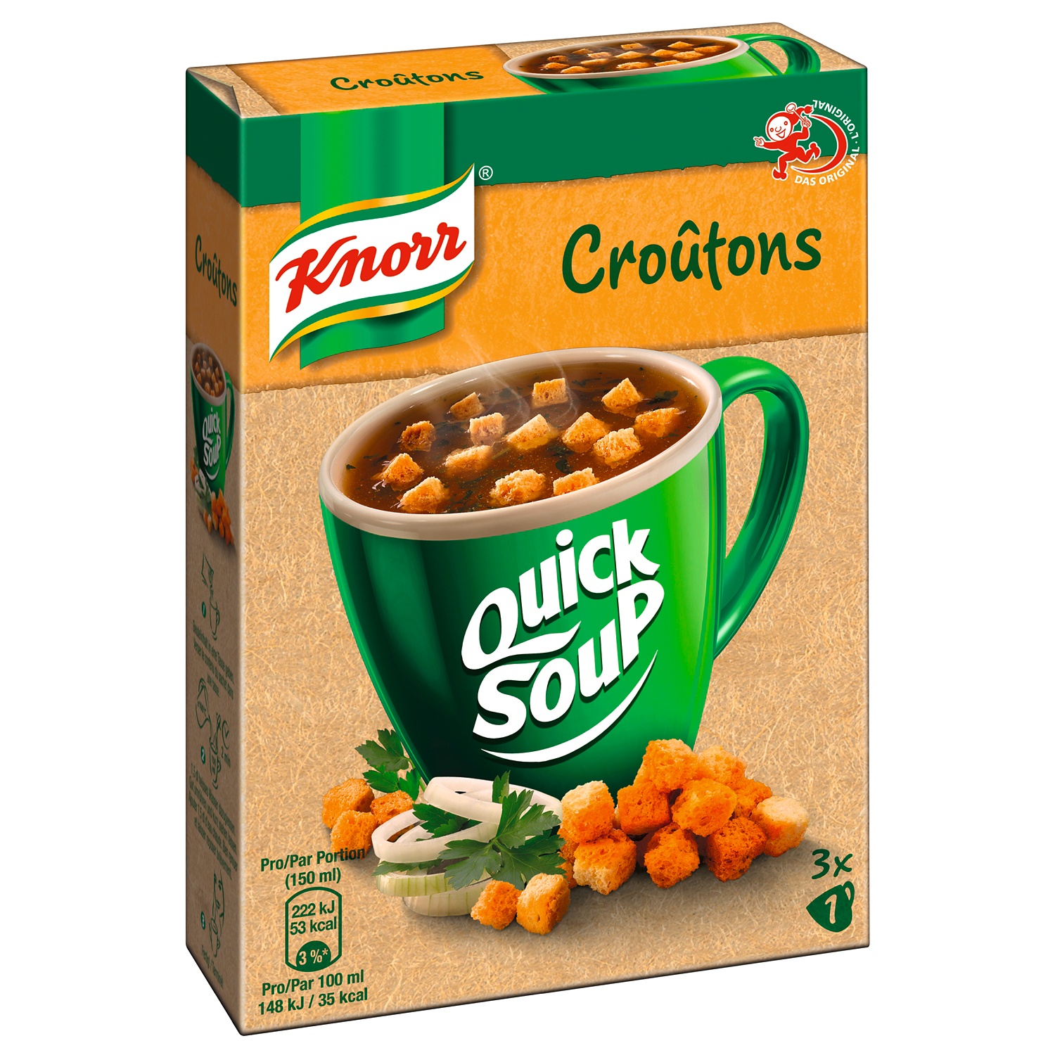 KNORR Quick Soup, Croutons ALDI SUISSE