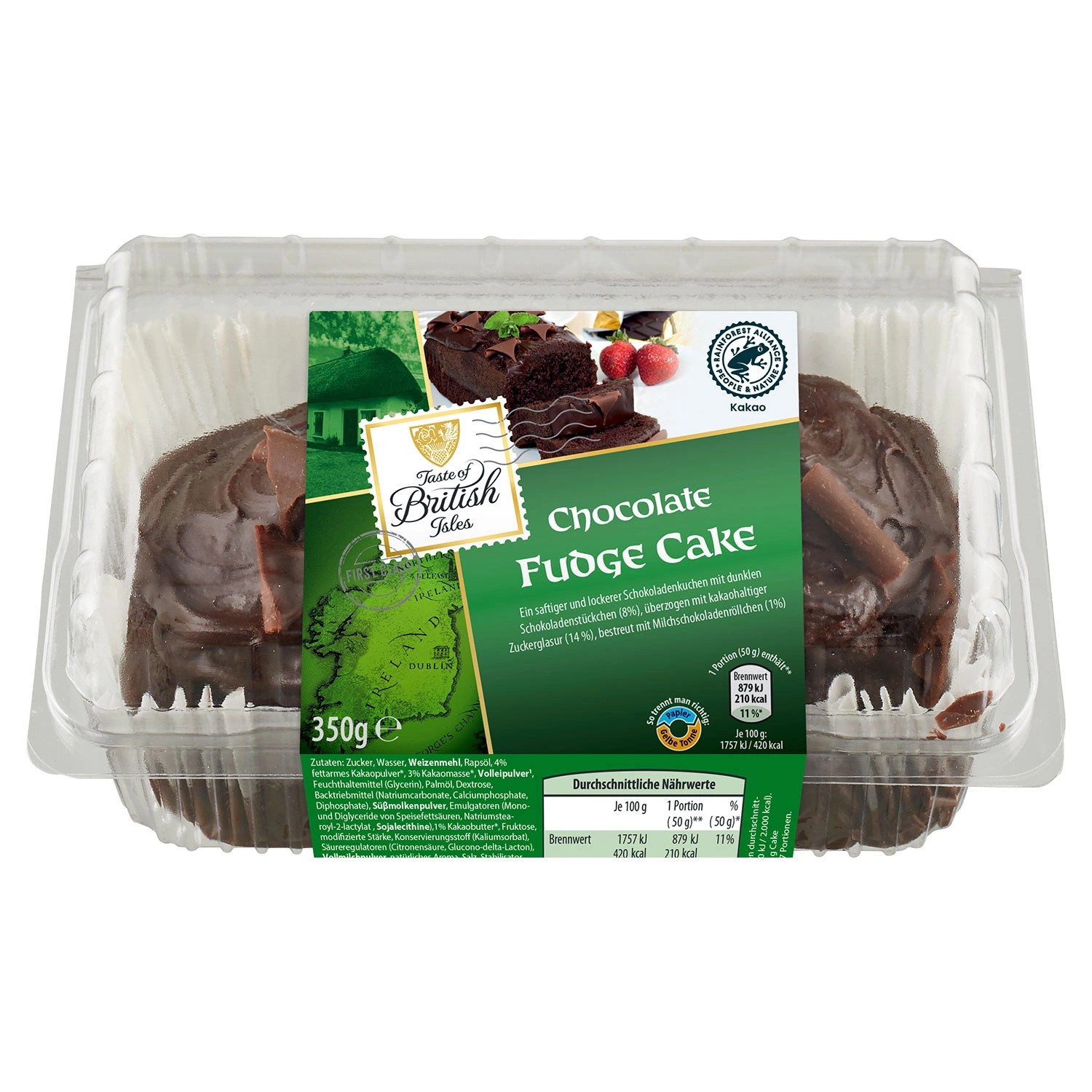 Angebot Aldi Süd TASTE OF BRITISH ISLES Fudge Cake