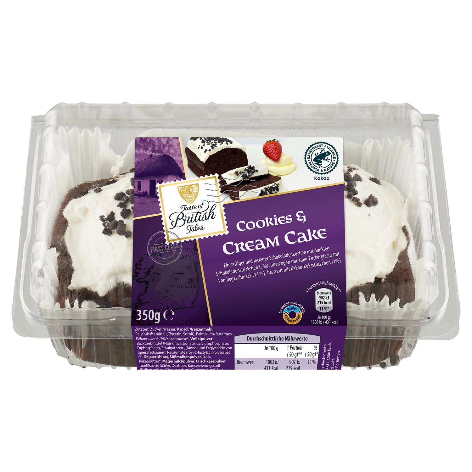 TASTE OF BRITISH ISLES Fudge Cake 350 g ALDI SÜD