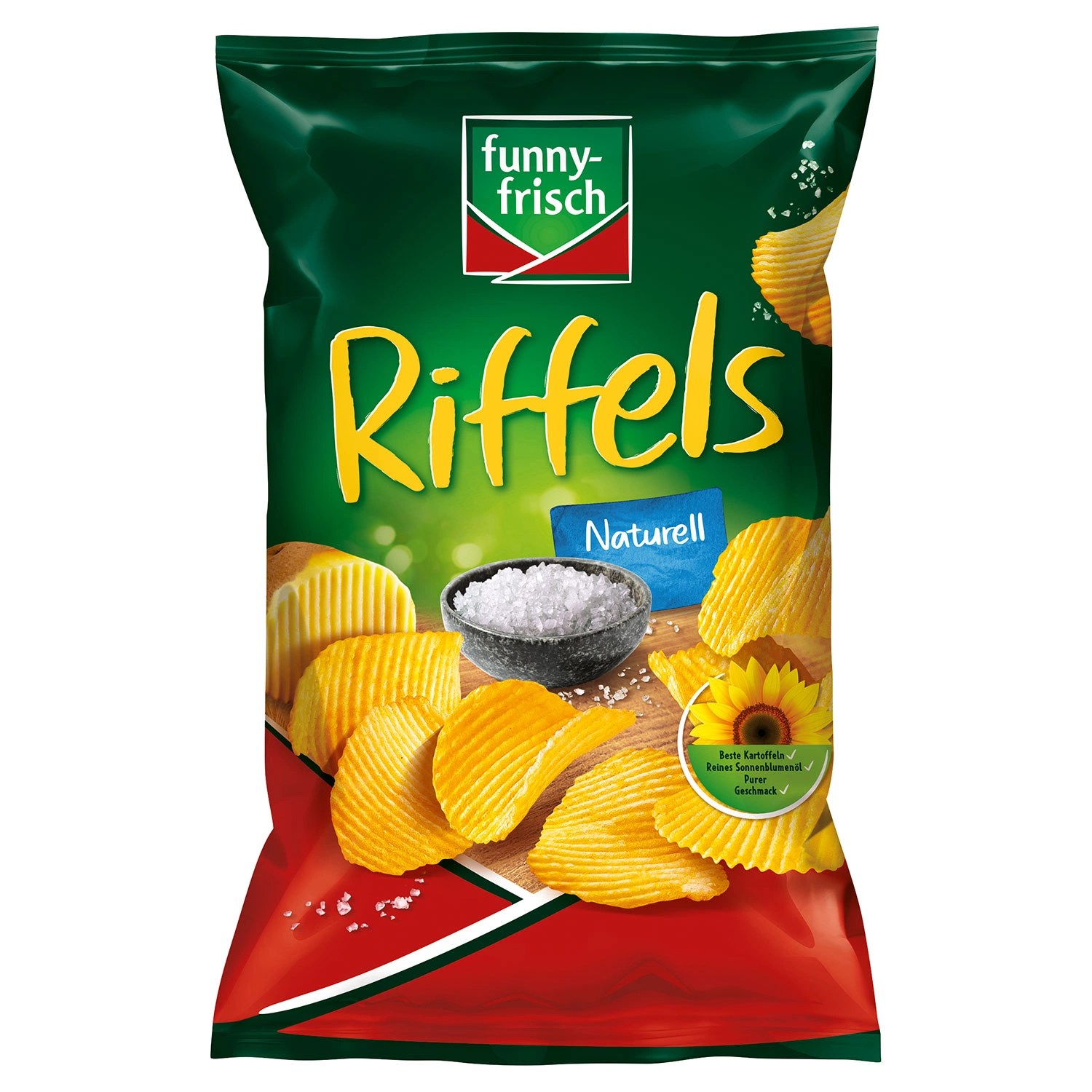 FUNNYFRISCH Ofen Chips oder Riffels 150 g ALDI SÜD