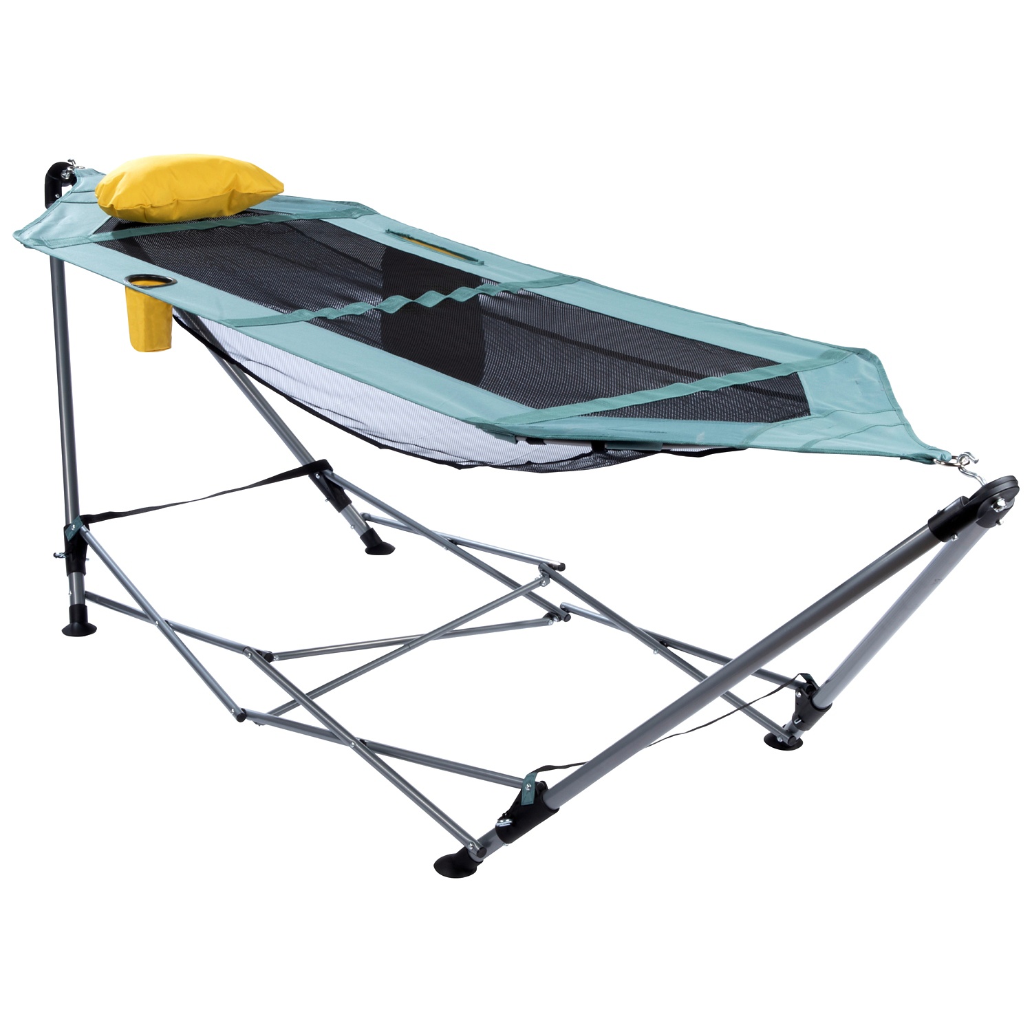 ADVENTURIDGE Faltbare Hängematte, Grün | ALDI SUISSE