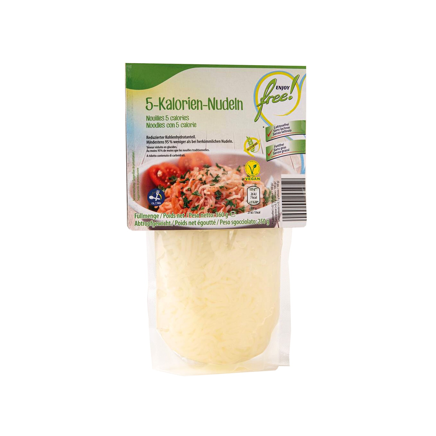ENJOY FREE! Noodles con 5 calorie ALDI