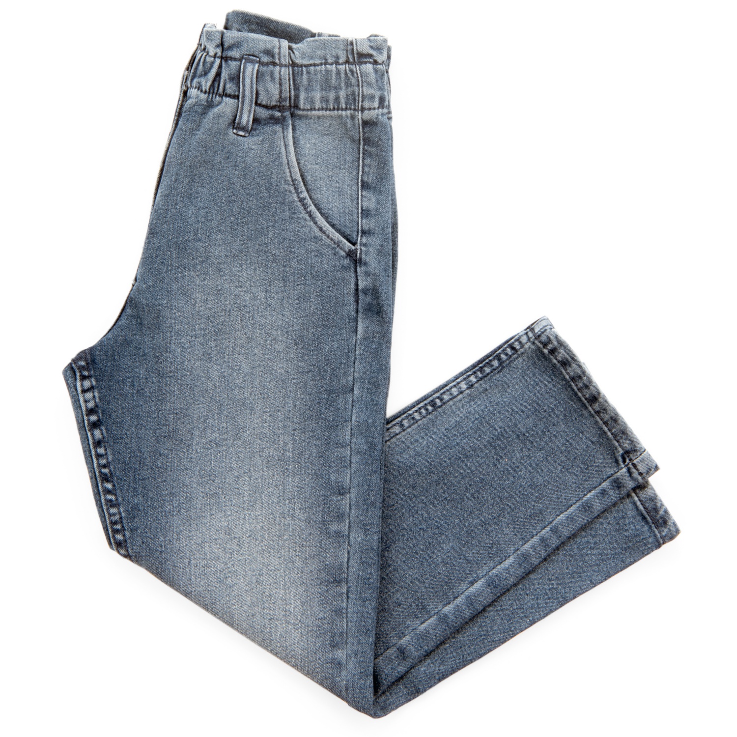 ALIVE KinderJeans, mittelblau, 134 HOFER