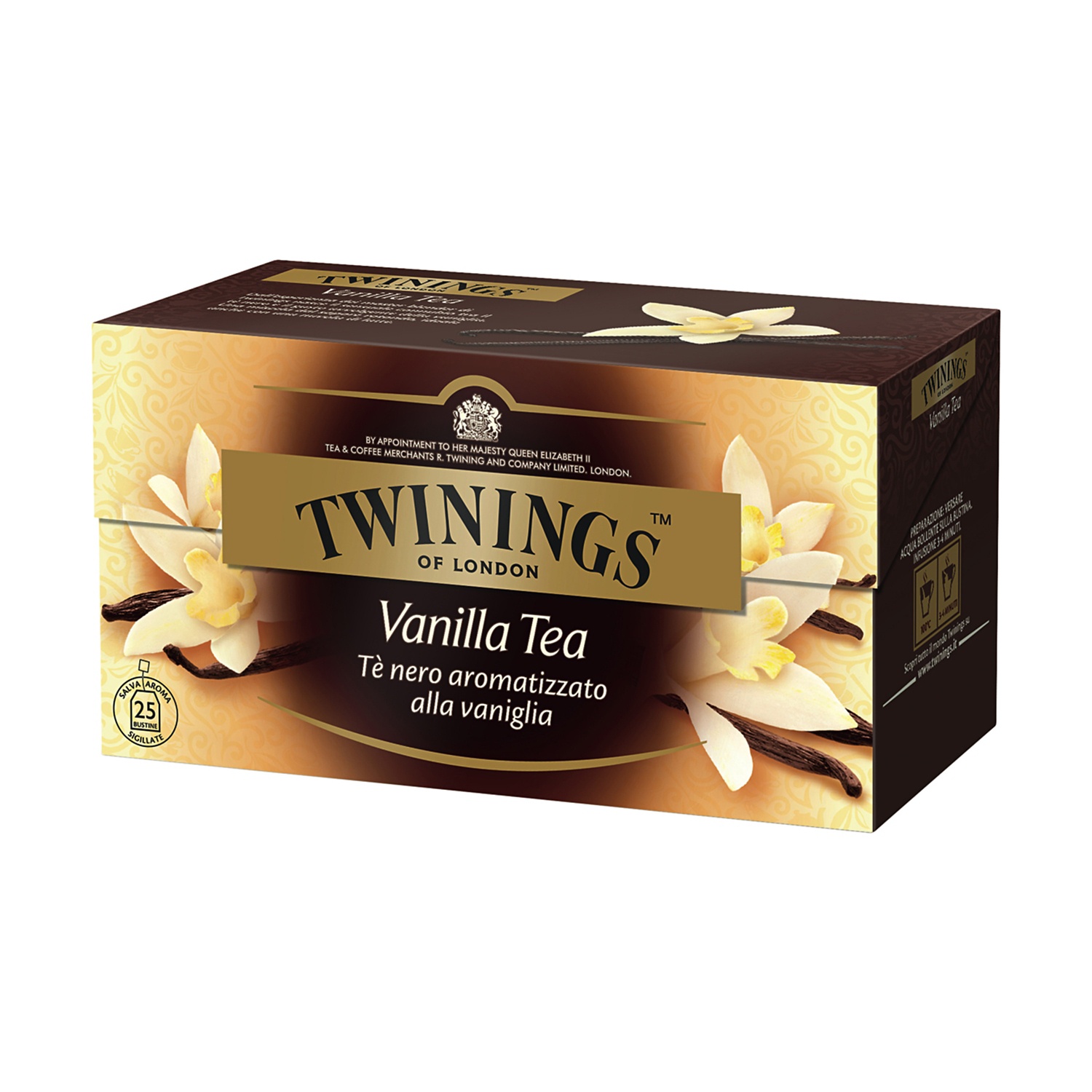 TWININGS Tè nero aromatizzato alla vaniglia ALDI