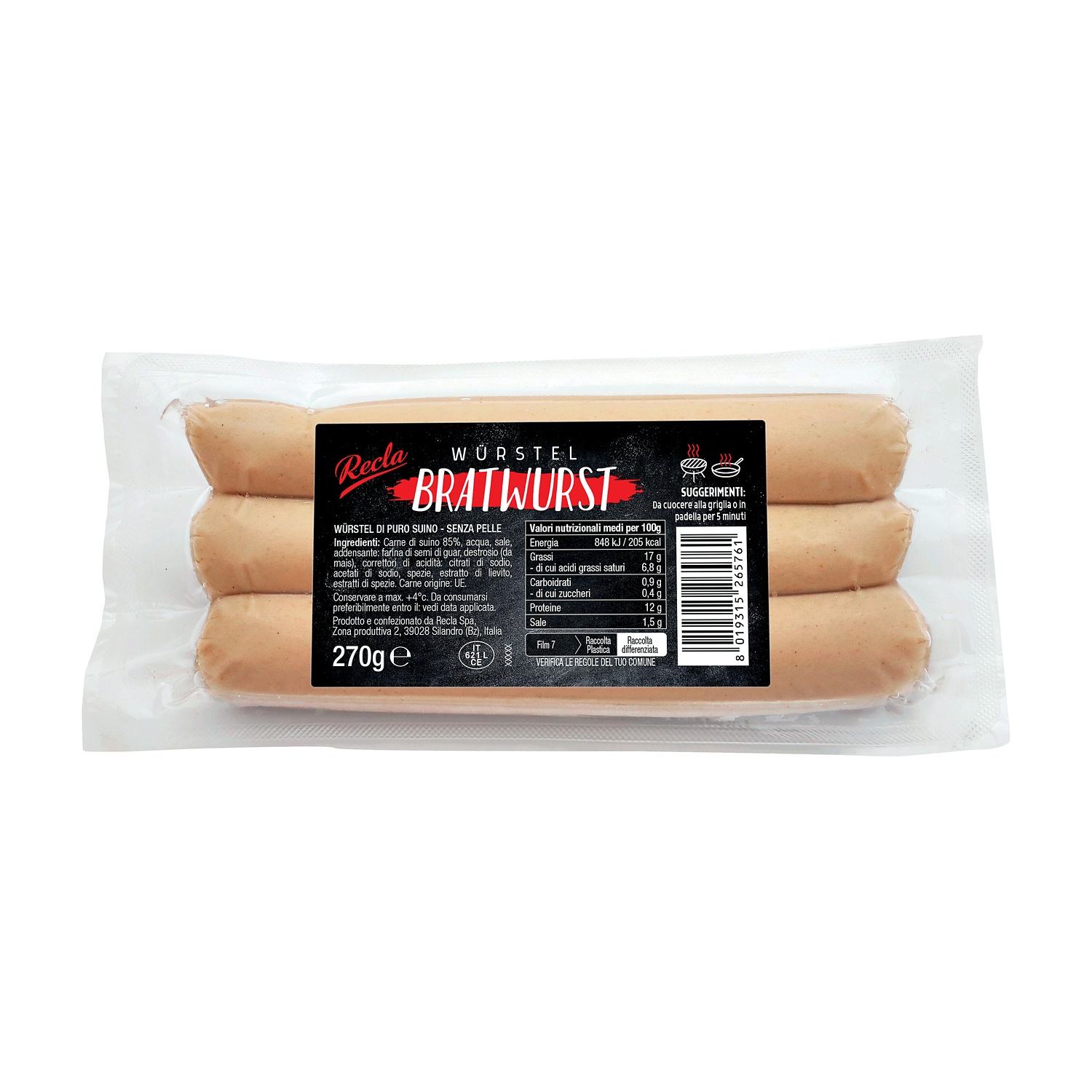 RECLA Bratwurst ALDI