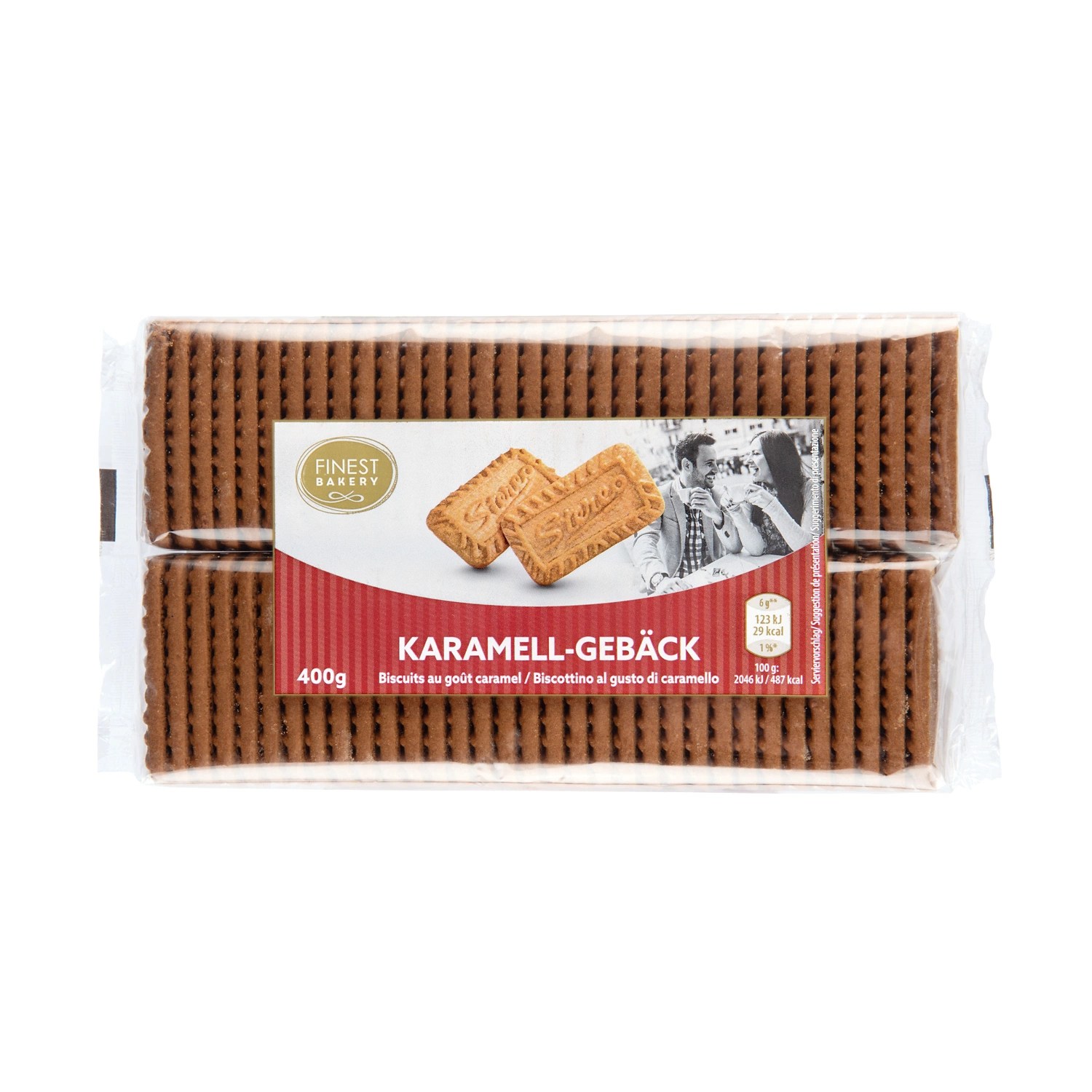 FINEST BAKERY Biscotti al caramello ALDI