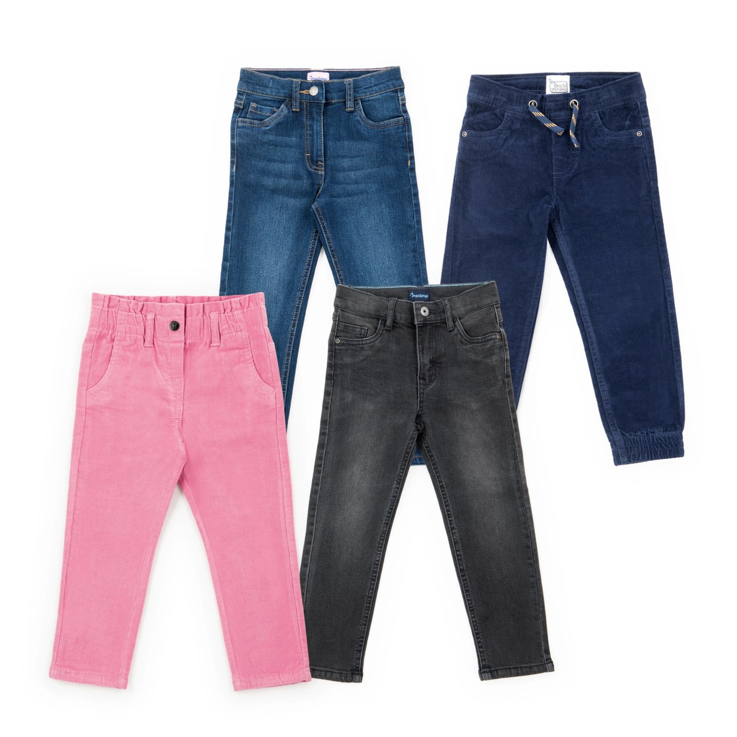 IMPIDIMPI Kisgyermek bélelt farmernadrág ALDI