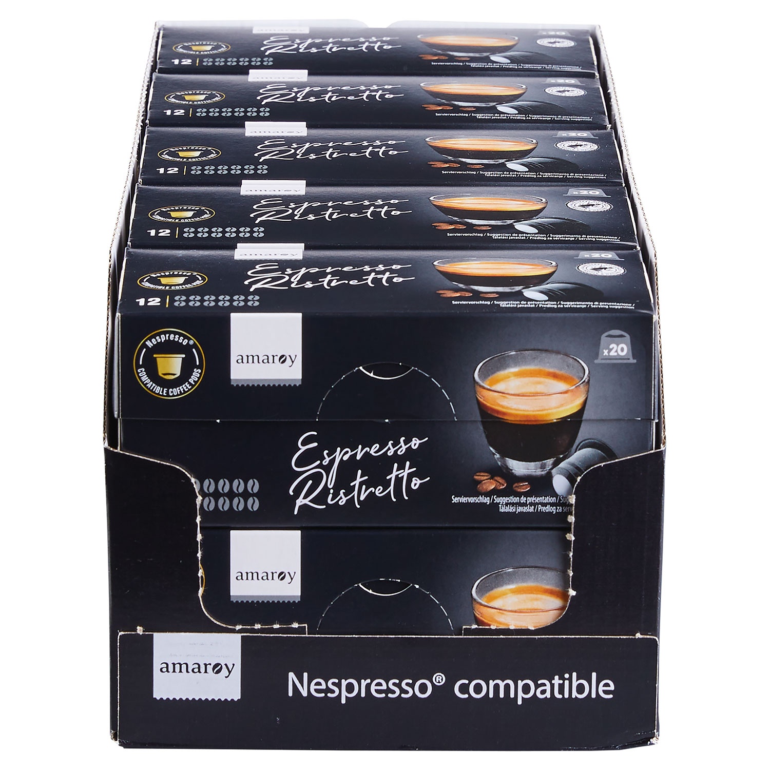 AMAROY Kapseln Espresso Ristretto, 20 Kapseln ALDI SÜD
