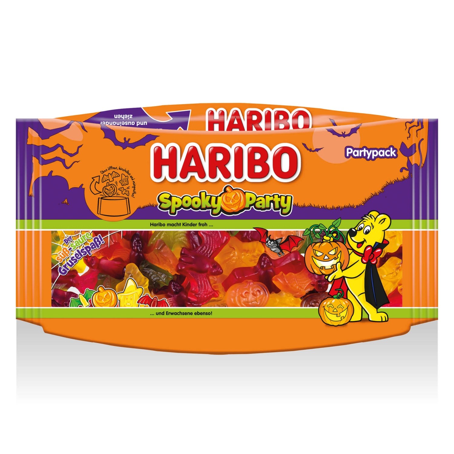 HARIBO Halloweengumicukorka, 450 g ALDI