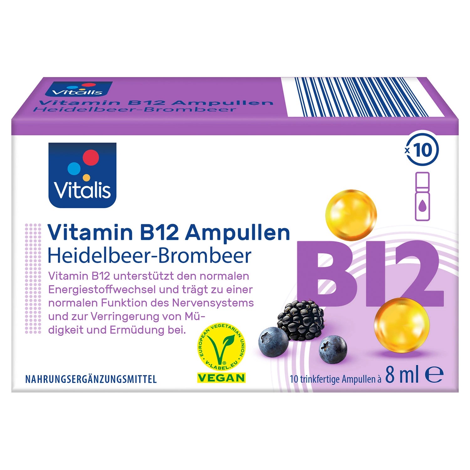 VITALIS® Vitamin B12 Ampullen 80 ml ALDI SÜD
