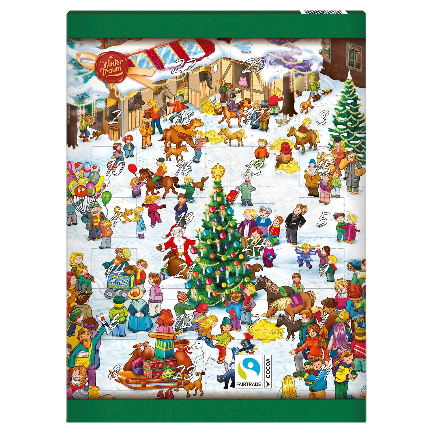 WINTERTRAUM KinderAdventskalender 75 g ALDI SÜD