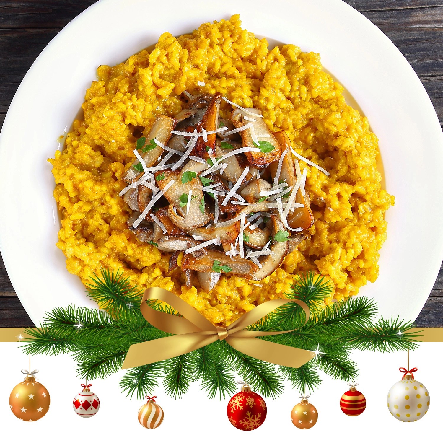 RISOTTO AI PORCINI E ZAFFERANO ALDI mondo delle ricette