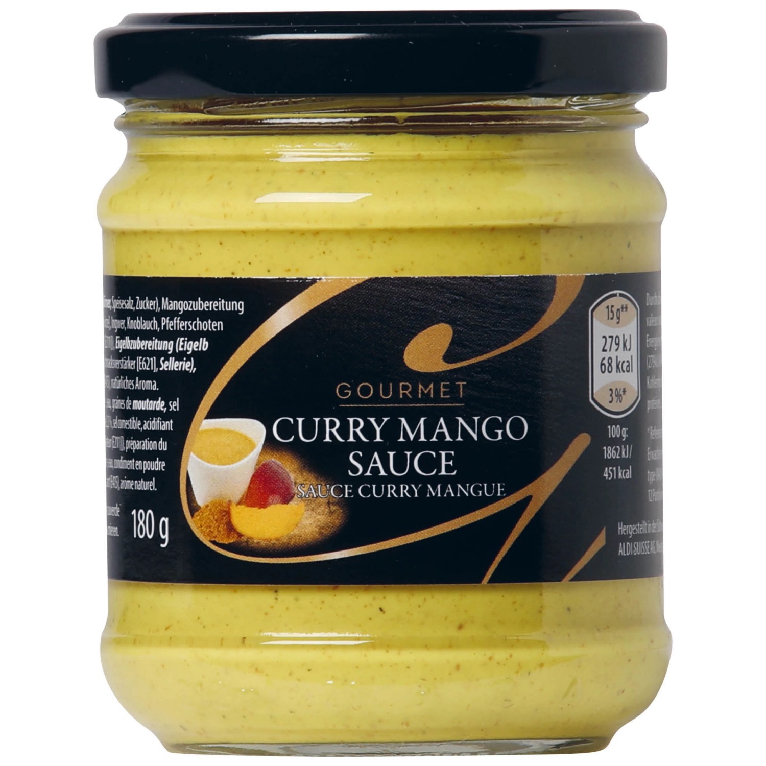 GOURMET Fondue Saucen, CurryMango ALDI SUISSE