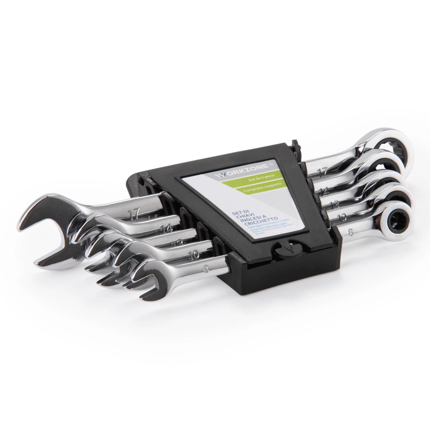 WORKZONE Racsnis kulcskészlet, 5 részes ALDI