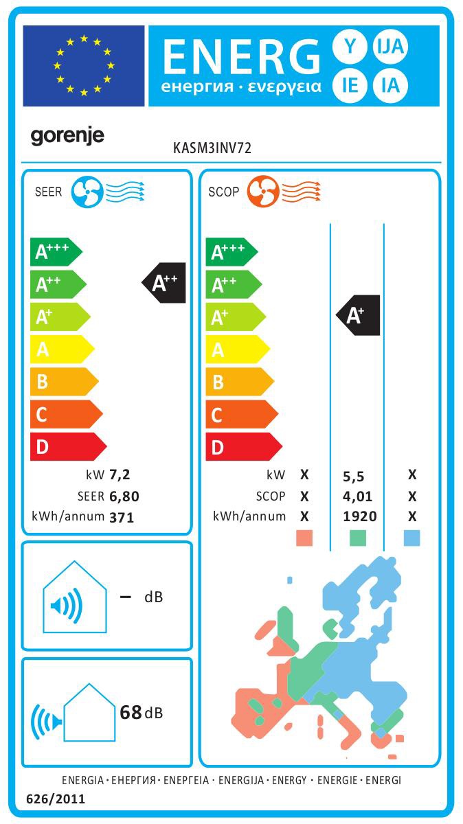GORENJE InverterSplitKlimagerät Triple HOFER