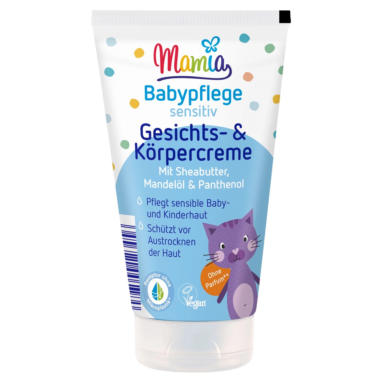 MAMIA Babypflege sensitiv 150 ml ALDI SÜD