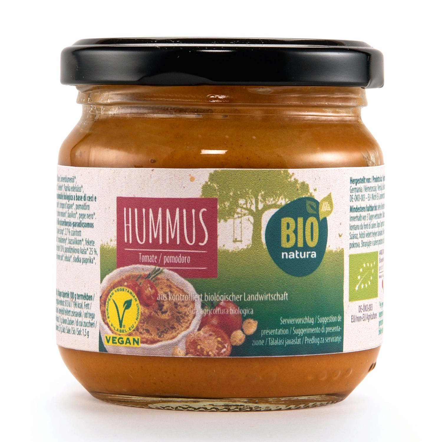 BIO NATURA Bio Hummus, Tomate HOFER