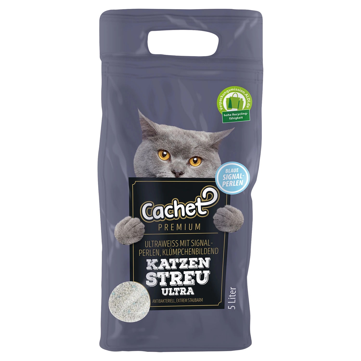 CACHET Premium Katzenstreu 5 l ALDI SÜD