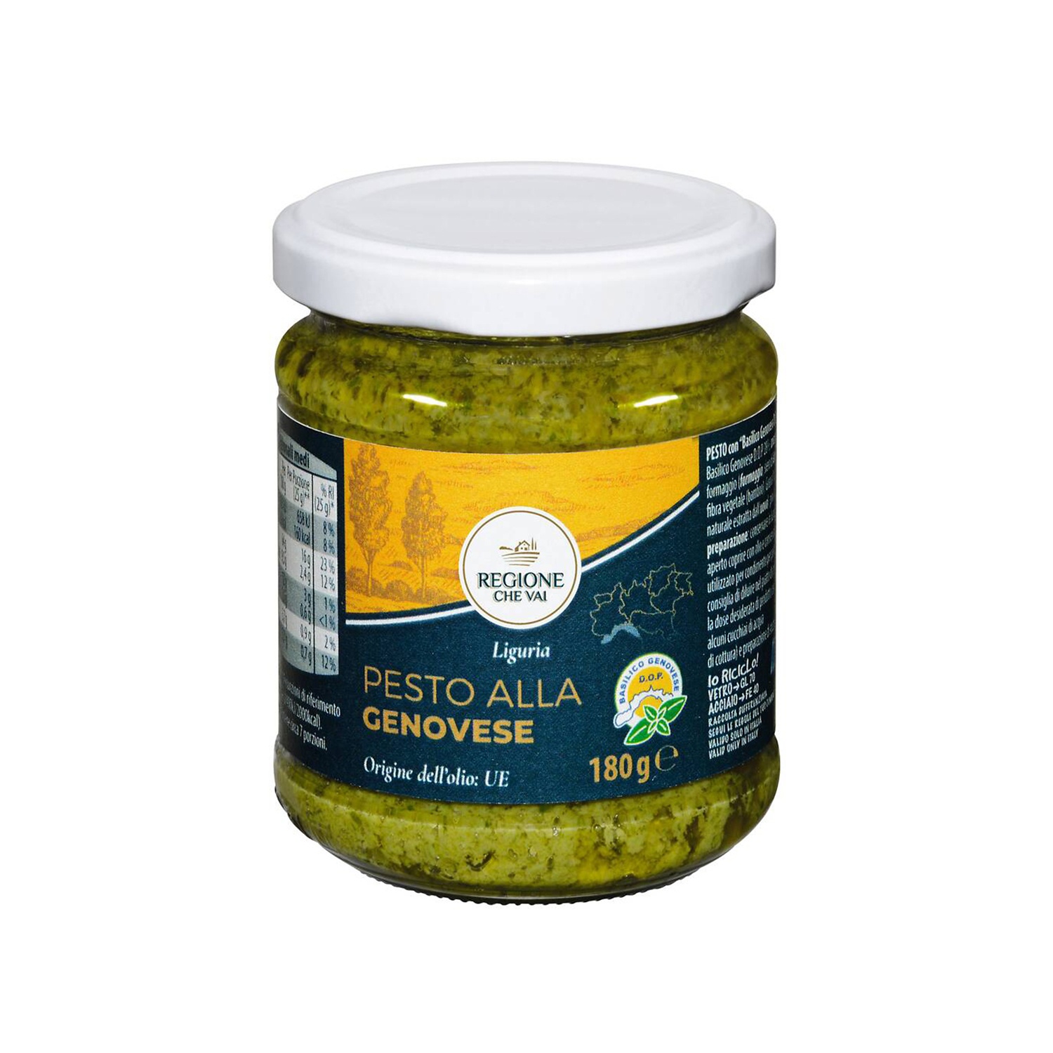 REGIONE CHE VAI Pesto genovese con basilico DOP ALDI