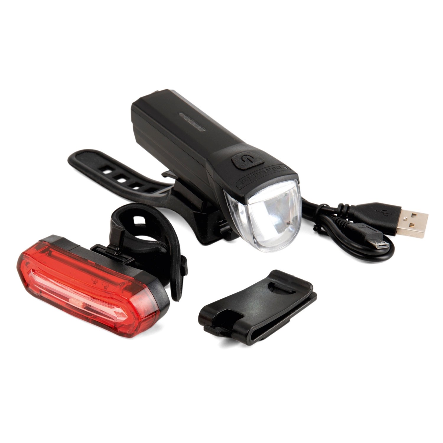 BIKEMATE LED Akku Fahrradlicht Set | HOFER