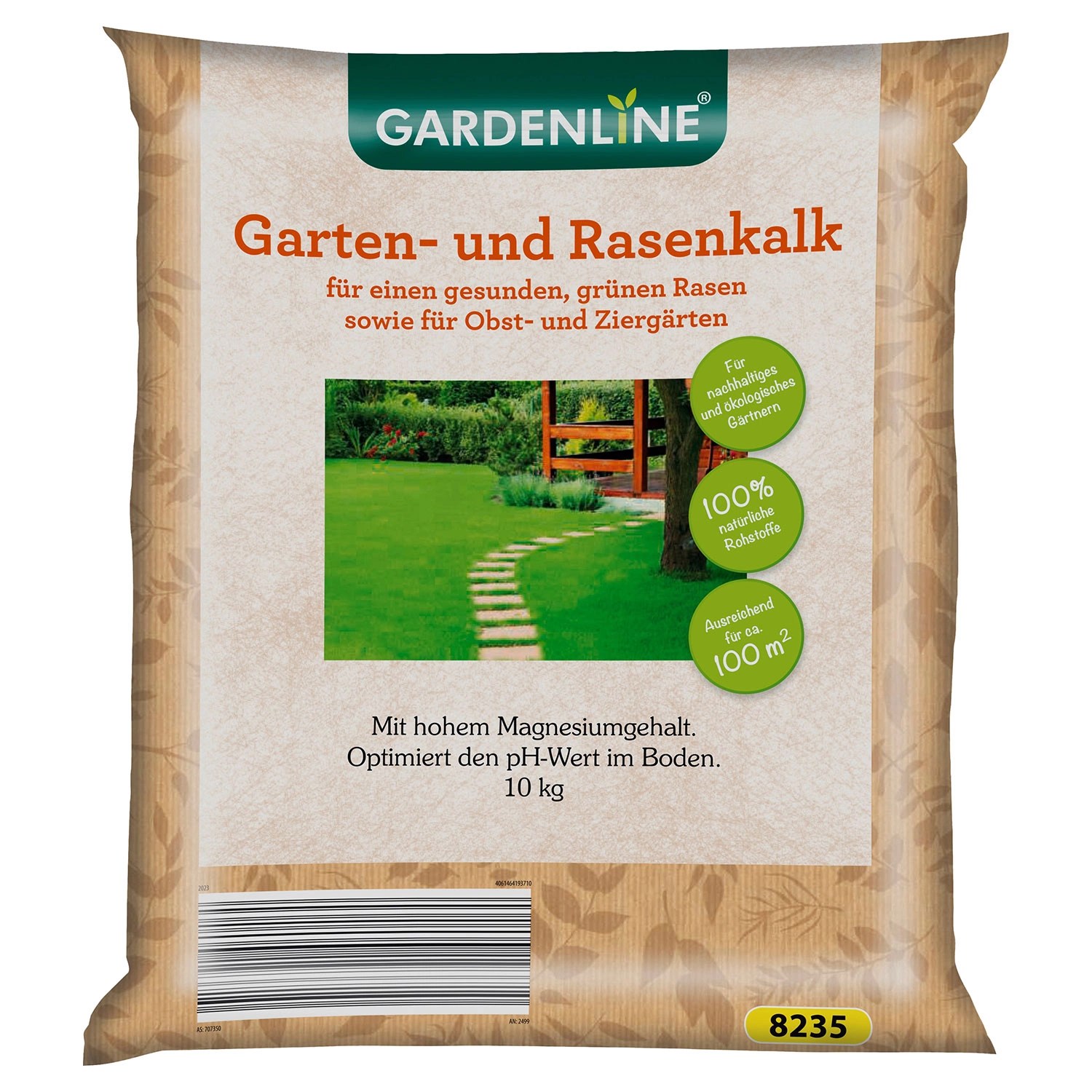 Angebot Aldi Süd GARDENLINE® Garten und Rasenkalk