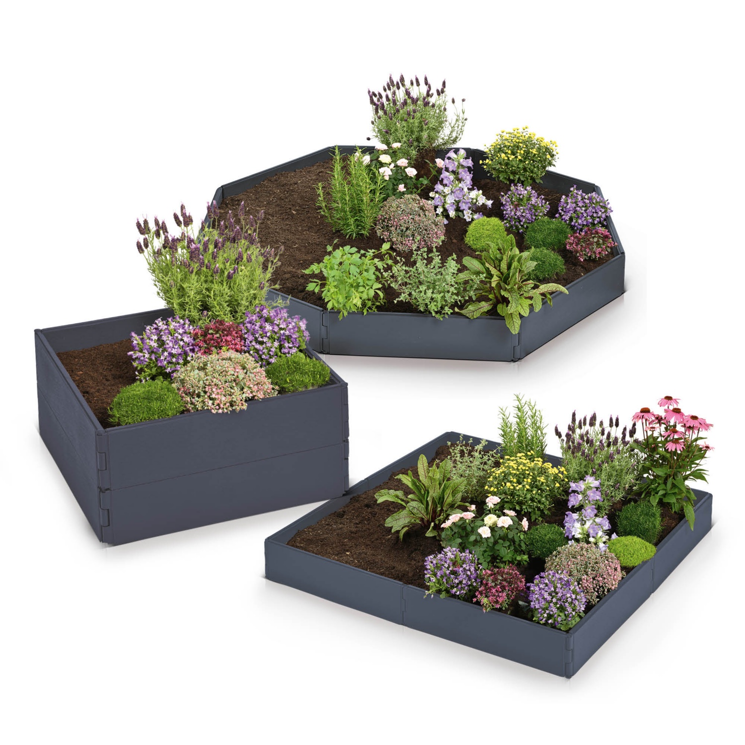 GARDENLINE Összeszerelhető magaságy, 8 darabos ALDI